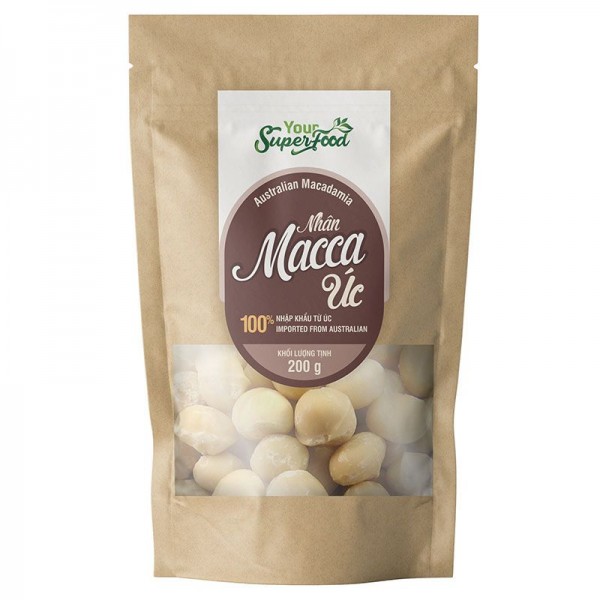 Your Super Food 오스트레일리아산 껍질없는 마카다미아 200G