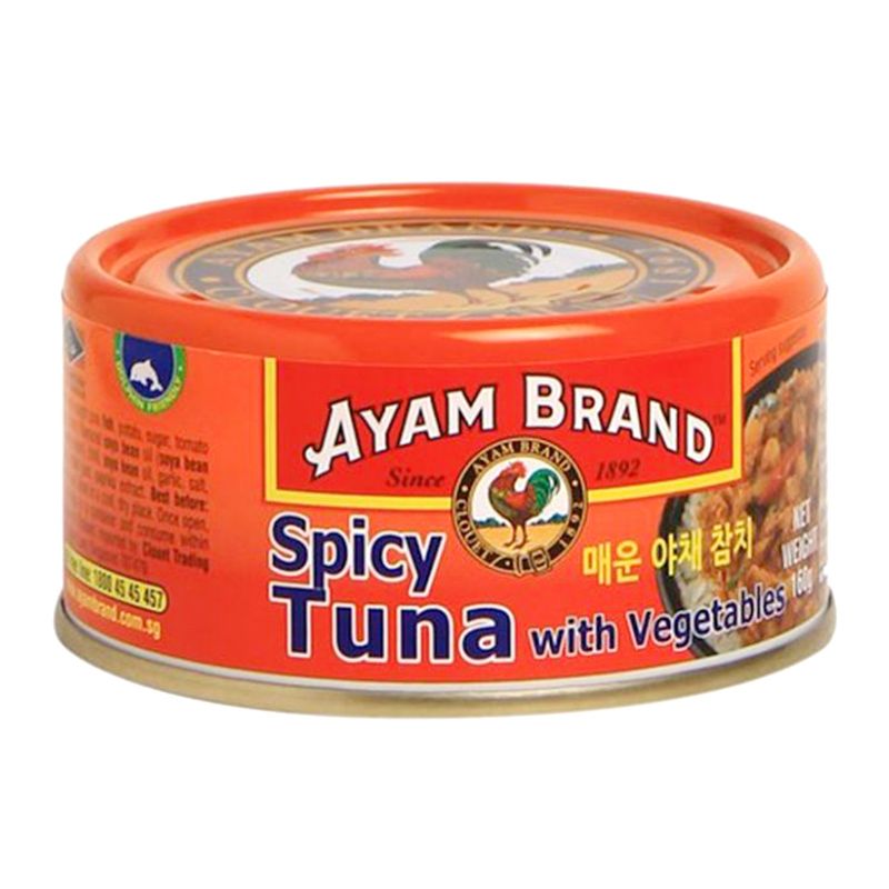 Ayam 매운 야채 참치 160G