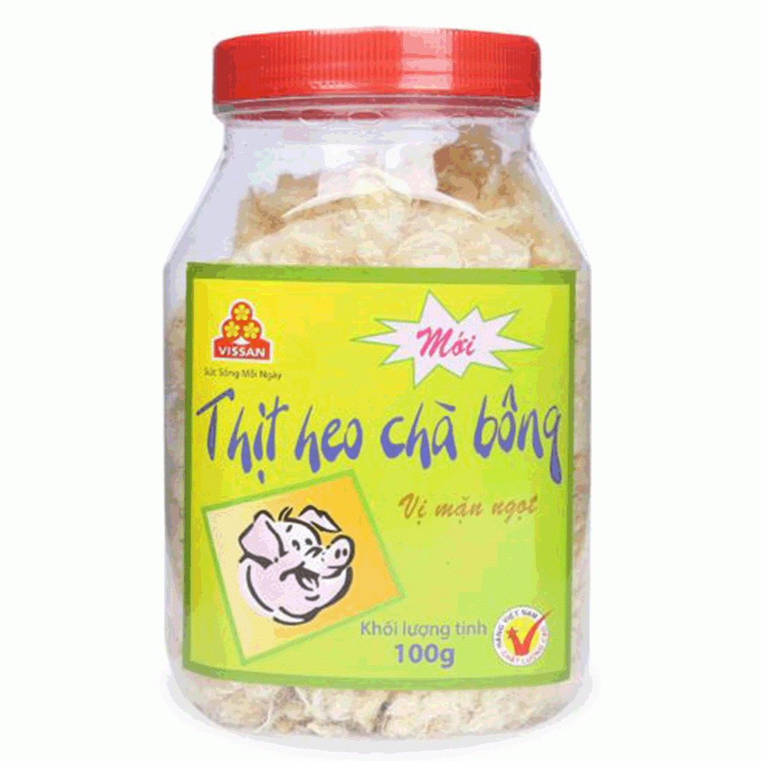 Vissan 짜고달맛 - 말린 돼지고기-100G