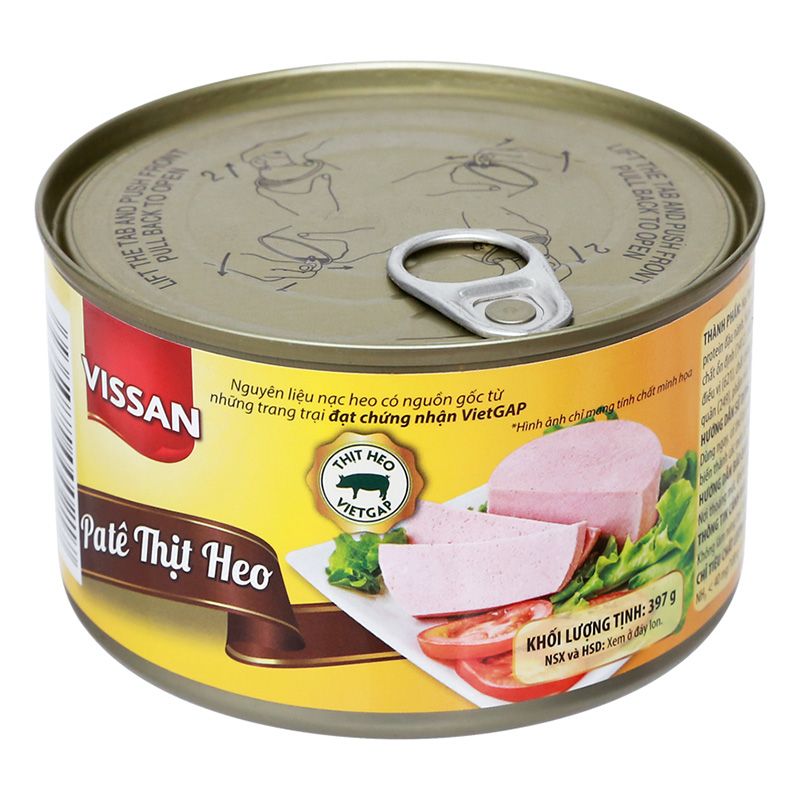 Vissan 돼지고기 파테 397G