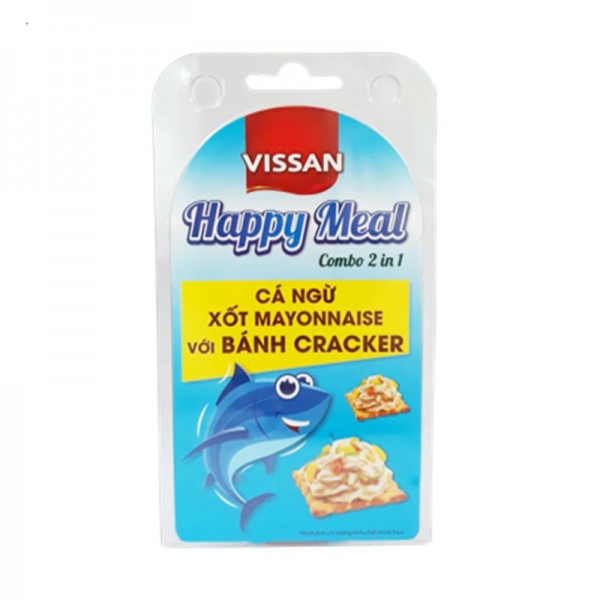 Vissan Happy Meal 마요네즈 참치 & 크래커 110G