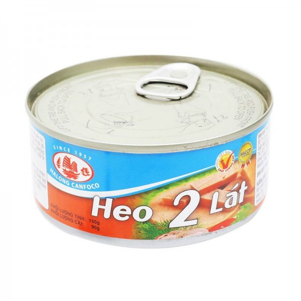 Ha Long Canfoco 돼지고기햄 두조각 150G