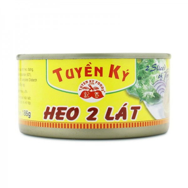 Tuyen Ky 돼지고기햄 두조각 186G
