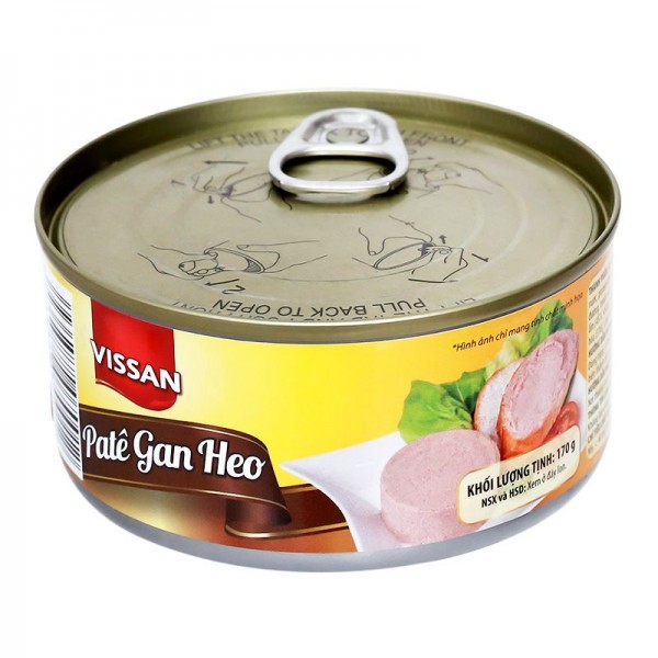Vissan 돼지간 파테 170G