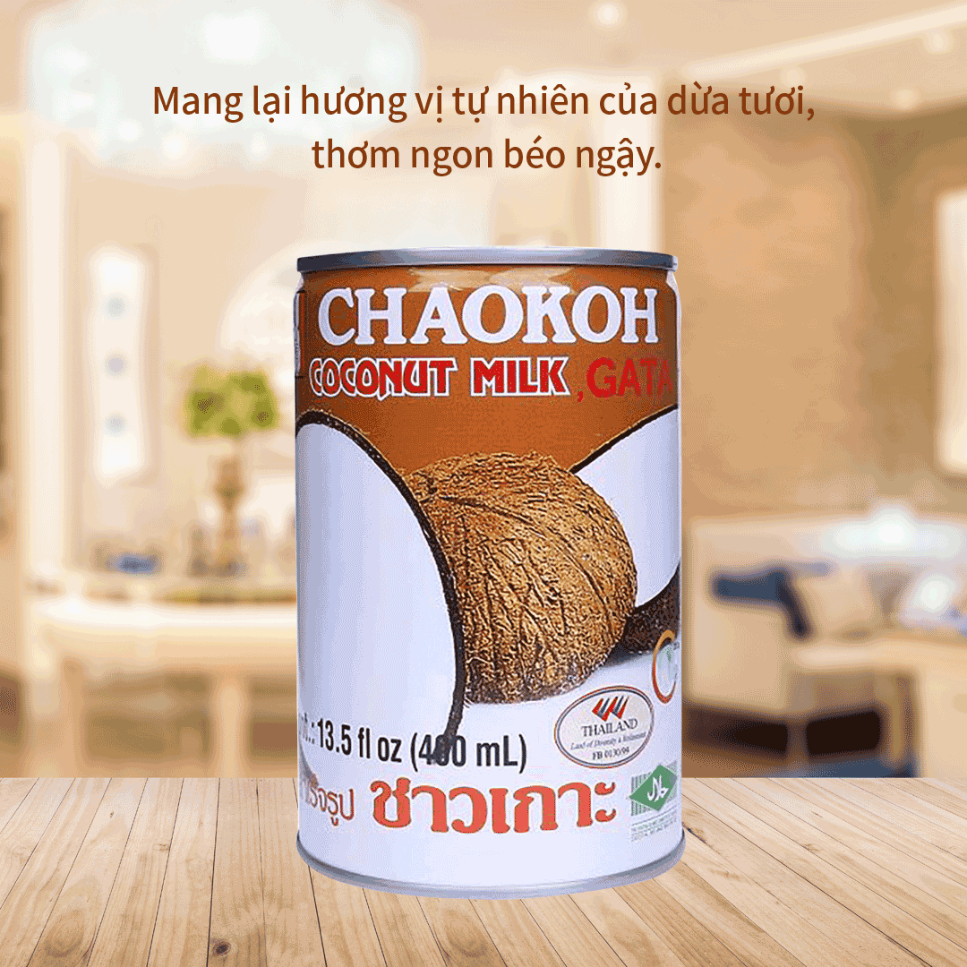 ChaoKoh- 코코넛 밀크 (400ML)