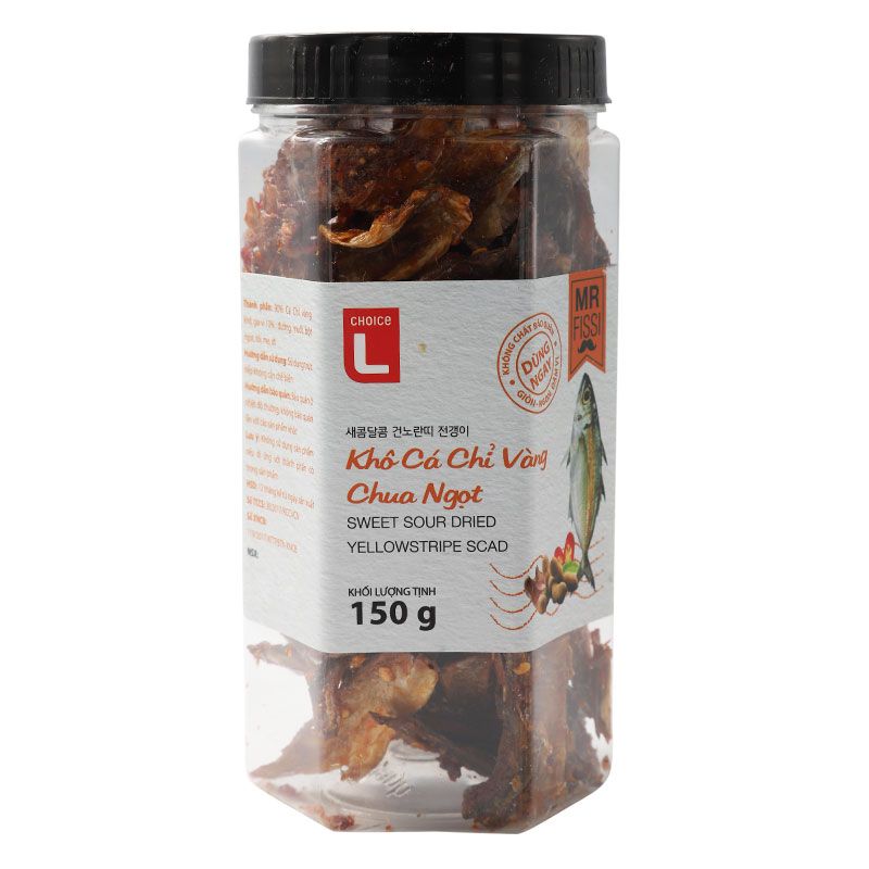 새콤달콤 건노란띠 전갱이 150G