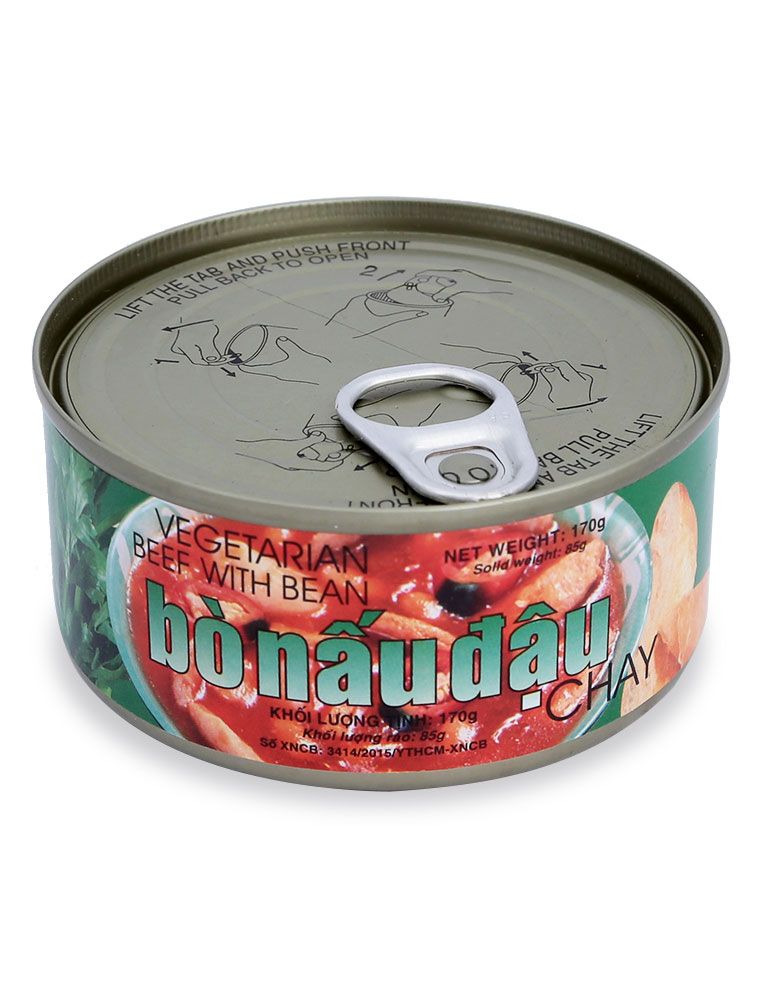 VISSAN 비건 소고기조림170G