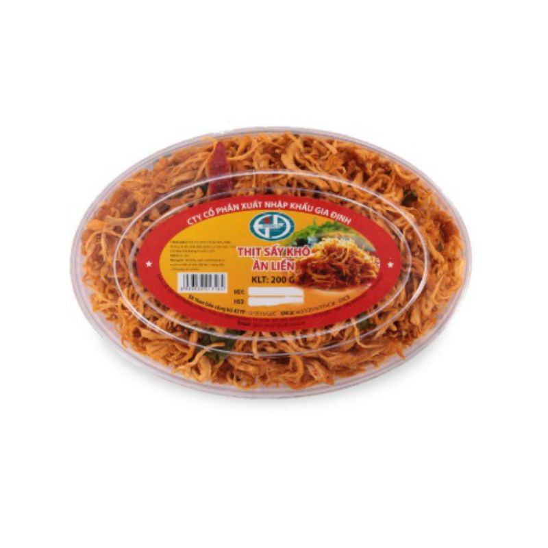 Gia Dinh 즉석 말린 고기 타원형박스 200G