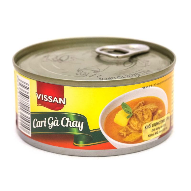 Vissan 채식 치킨 카레 170G