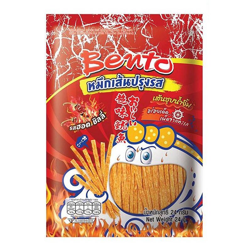 Bento 해산 스낵 해물 스파이시맛 24G