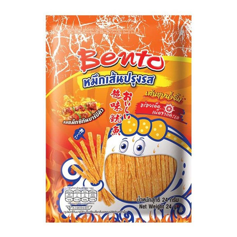 Bento 해산 스낵 바베큐 스파이시맛 24G