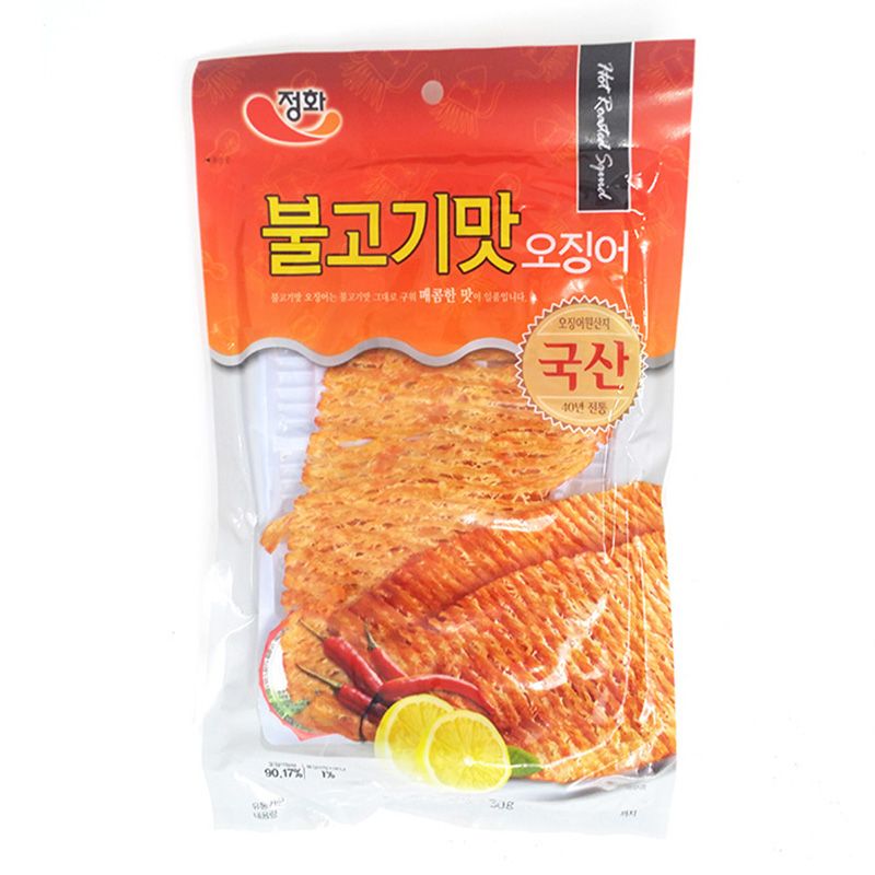 Jeonghwa 불고기맛 오징어 35G