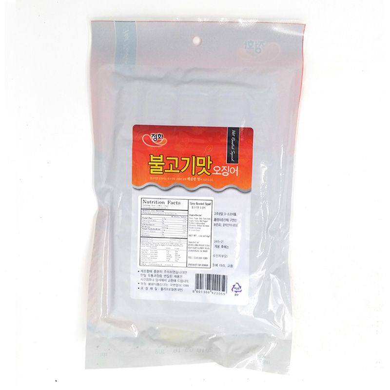 Jeonghwa 불고기맛 오징어 35G