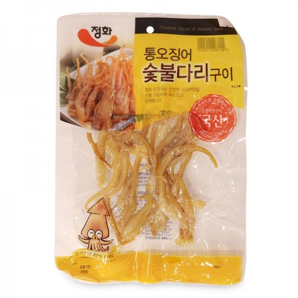 정화 통오징어 숯불다리구이 50G