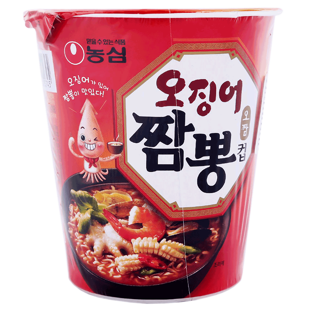농심 오징어짬뽕 컵라면 67G