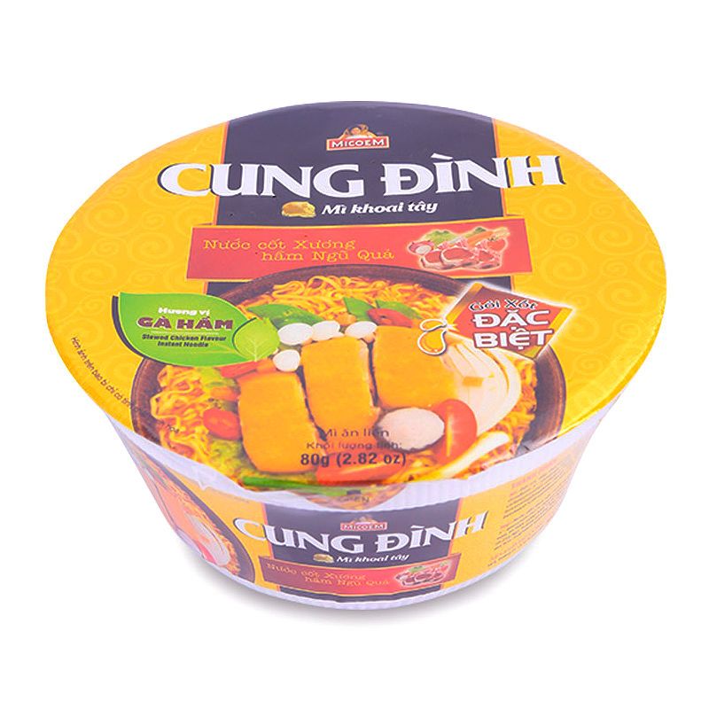 Cung Dinh 닭고기맛 감자라면 사발 80G