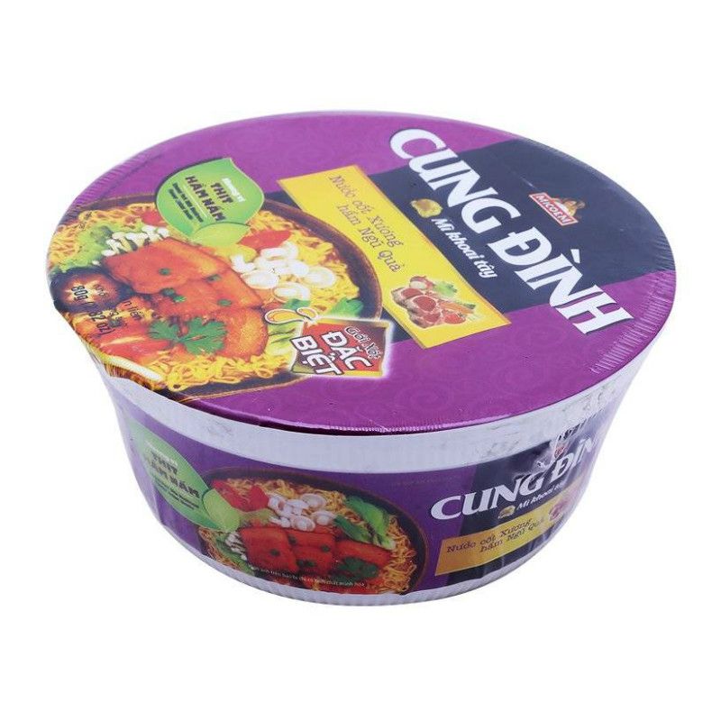 Cung Dinh 돼지고기와 버섯맛 감자라면 사발 80G