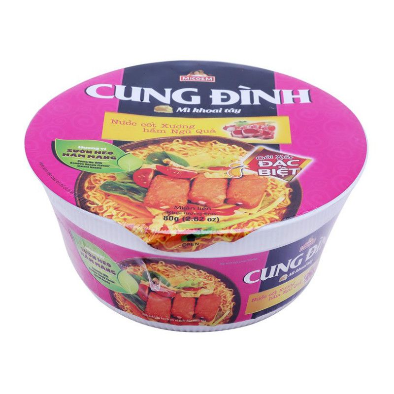 Cung Dinh 오과 돼지갈비찜 라면 80G