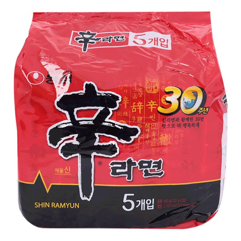 농심 신라면 (120G x 5개입)