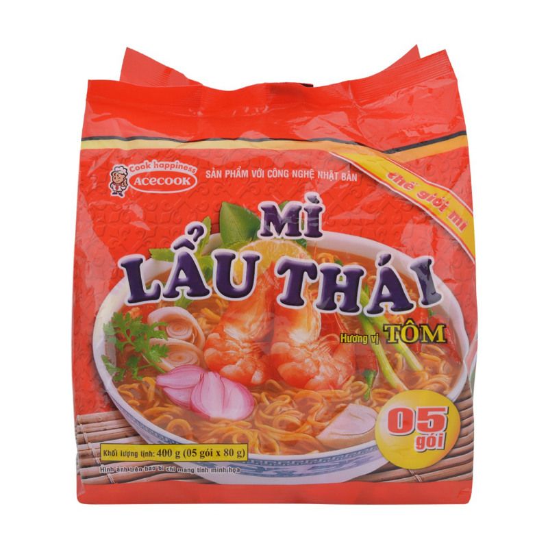 Acecook 미라우타이 400G (80G x 5개입)