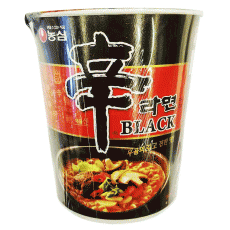 농심 블랙 신라면 컵 101G