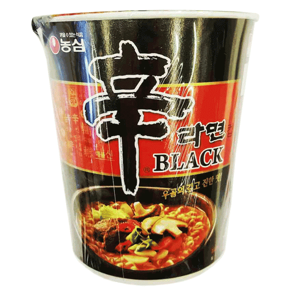 농심 블랙 신라면 컵 101G