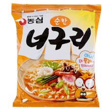 농심 순한 너구리 봉자라면 120G