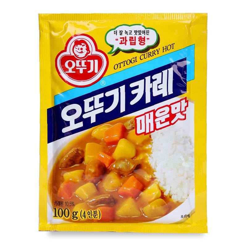 오뚜기 카레 매운맛 100G