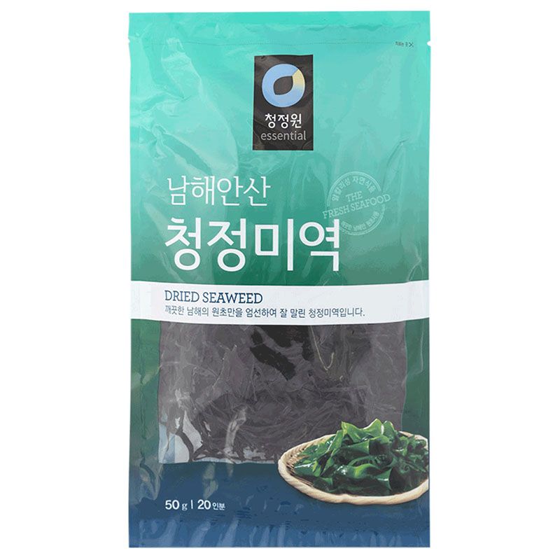 청정원 남해안산 청정 미역 50G
