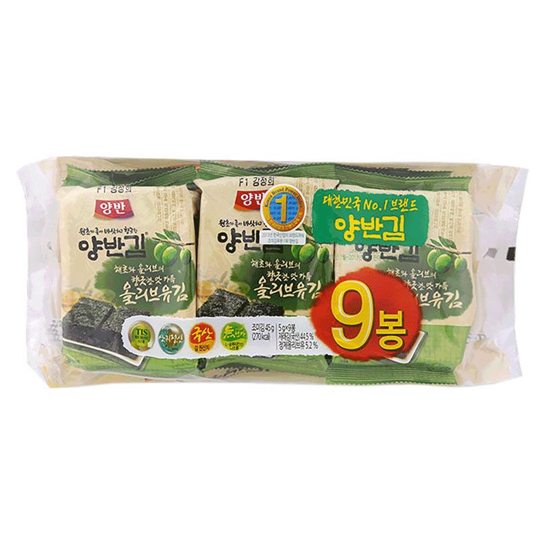 동원 양반올리브유김 5G (9봉)