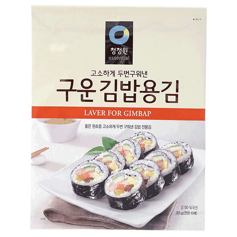 대상 구운 김밥용 김 20G