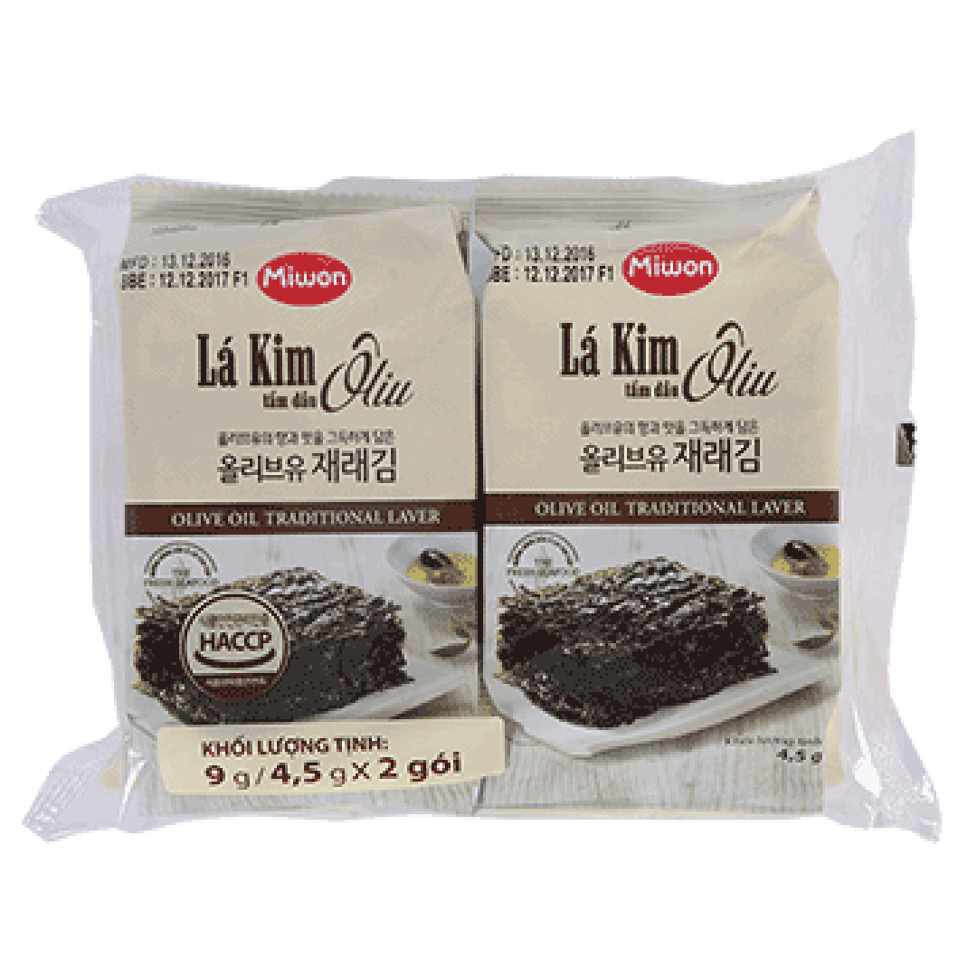 미원 올리브유 조미김 (4.5G*2개입)
