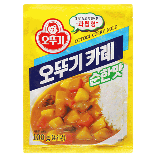 오뚜기 카레 순한맛 100G