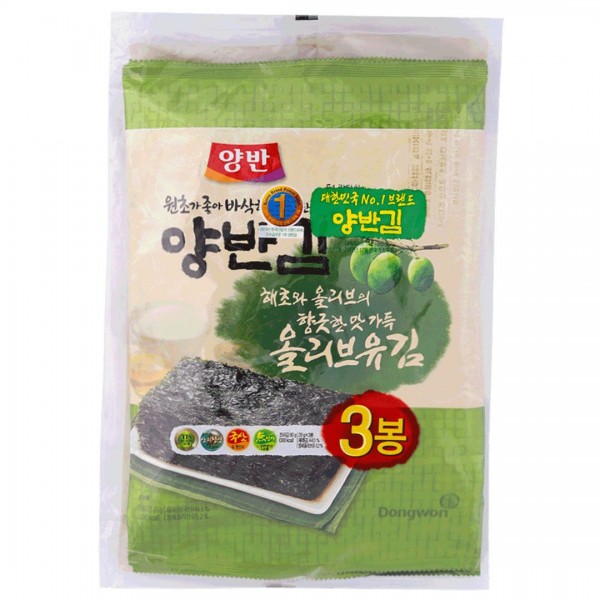 동원 양반올리브유김(20G*3개입)