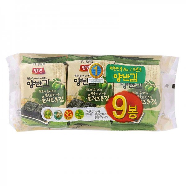 동원 양반올리브유김 5G (9봉)