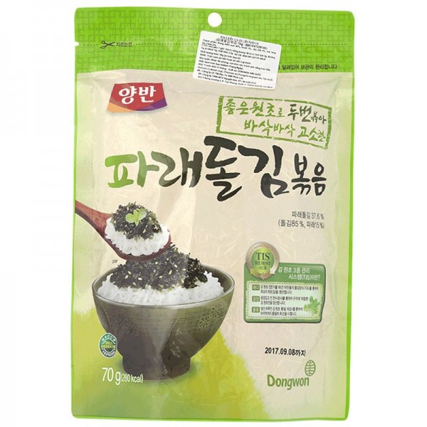 동원 양반 파래돌김볶음70g