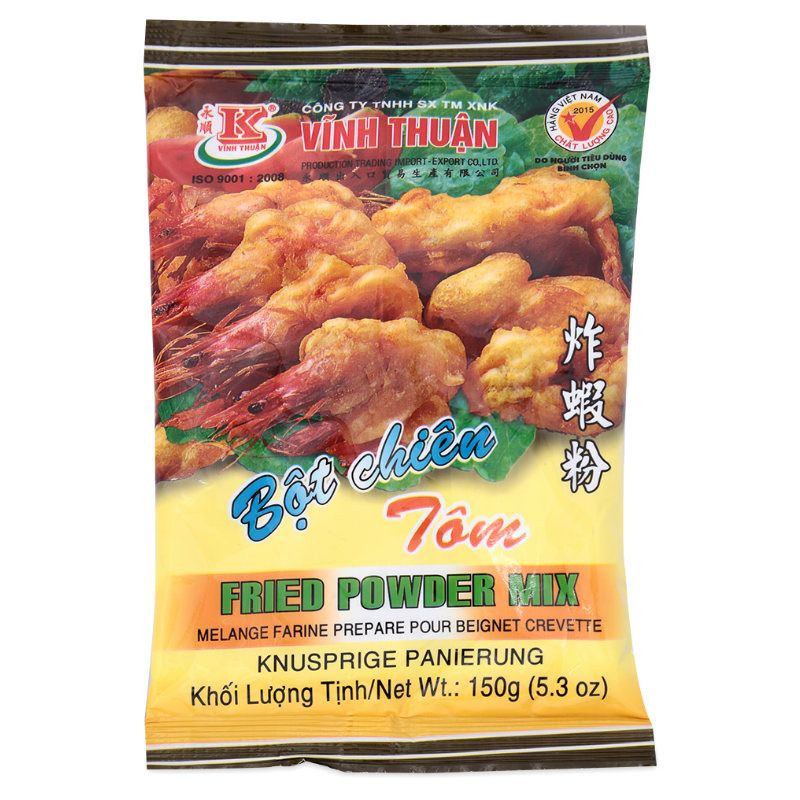 BOT CHIEN TOM VINH THUAN 150G