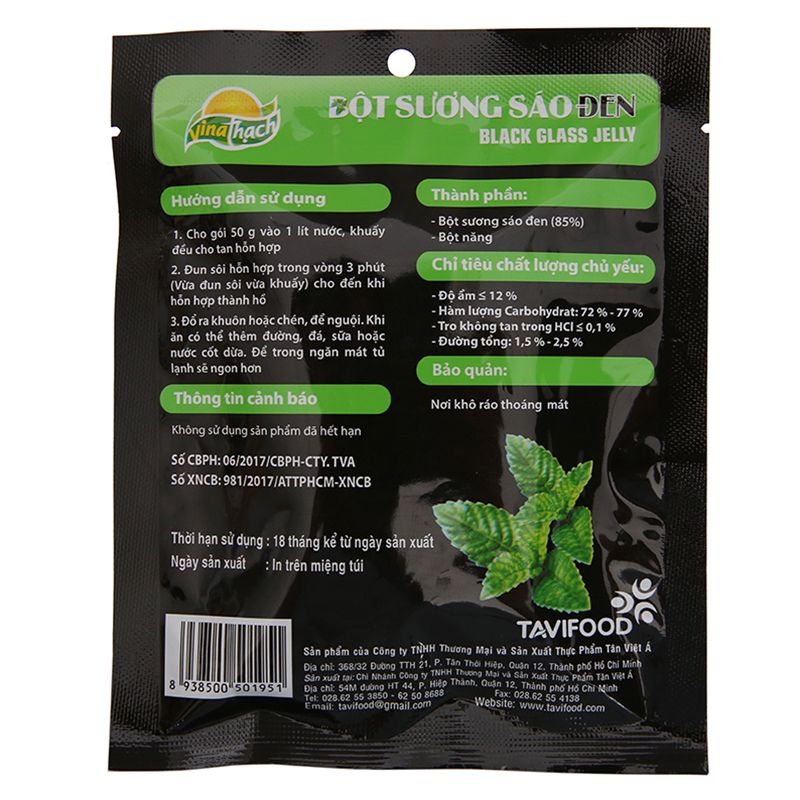 BOT SUONG SAO DEN VINA 50G