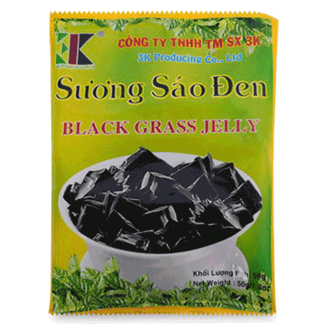 3K 블랙 그래스 젤리 50G