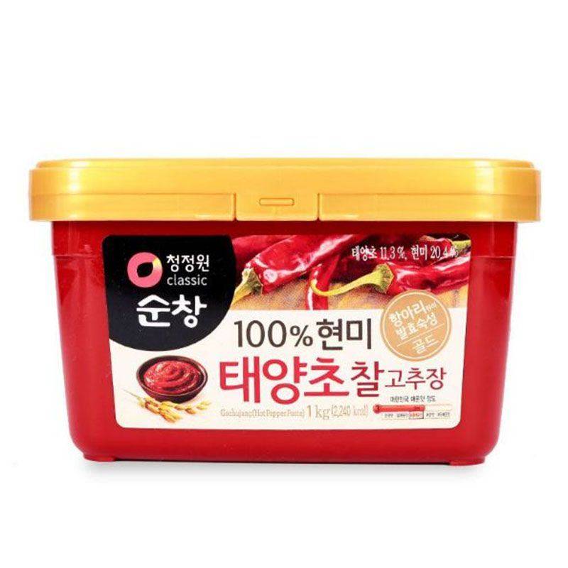 청정원 순창 100% 현미 태양초 찰고추장 1KG