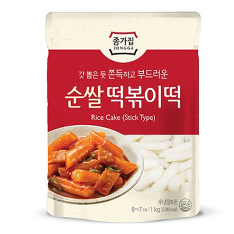 종가집 순쌀 떡볶이떡 1KG