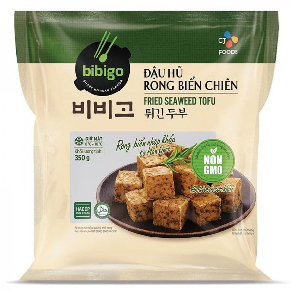 비비고 튀긴 두부 해초맛 350G