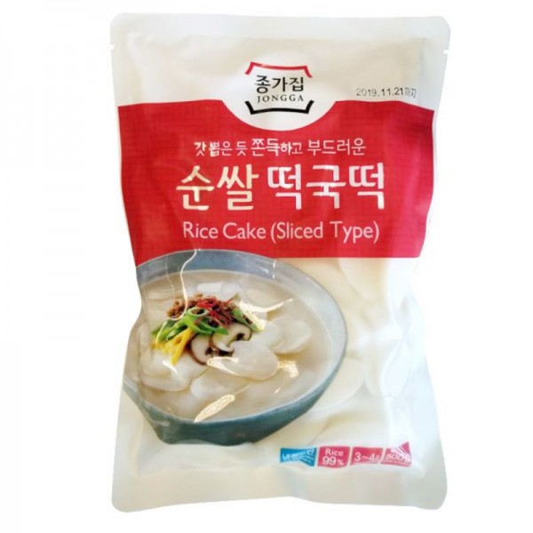종가집 순쌀 떡국떡 500G