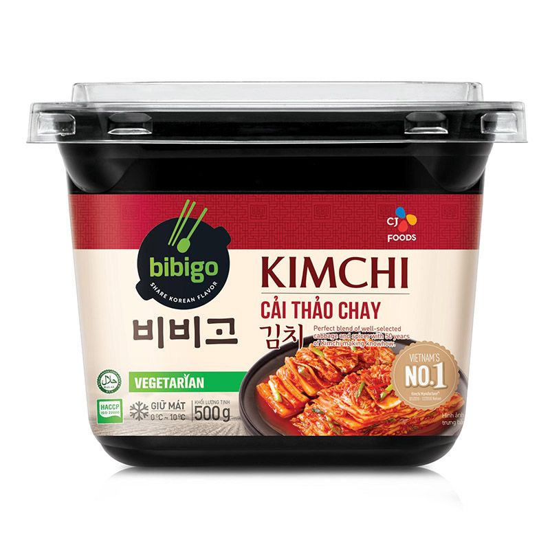 채식주의자를 위한 비비고 옹킴 맛김치 (500G)