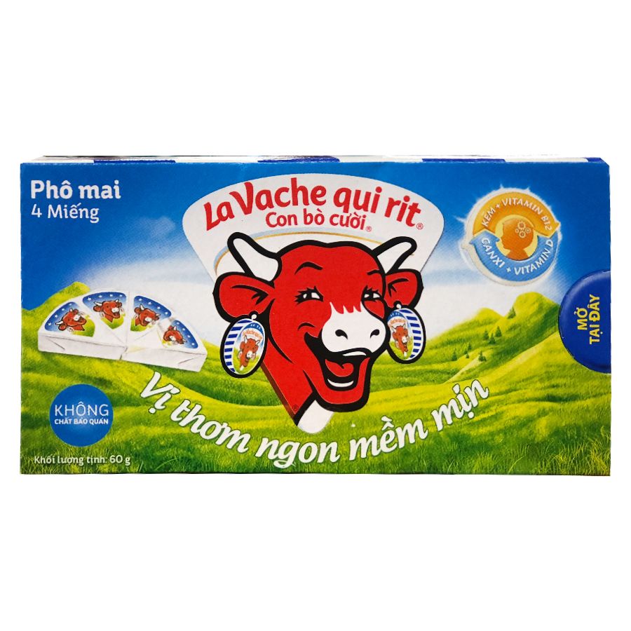 더 래핑카우 치즈 60G ( 4개입)