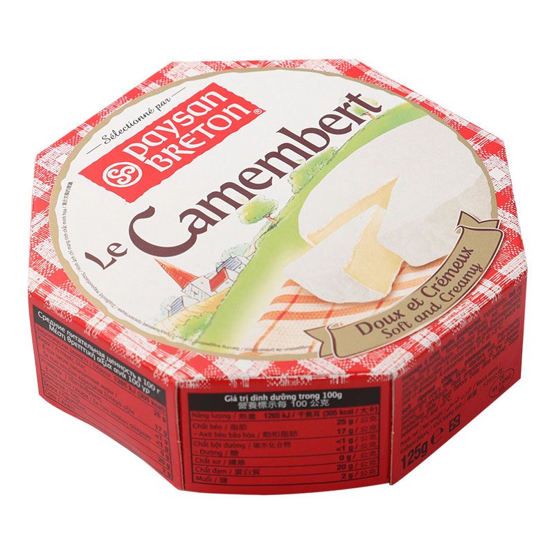 PHO MAI P BRETON CAMEMBERT 125G