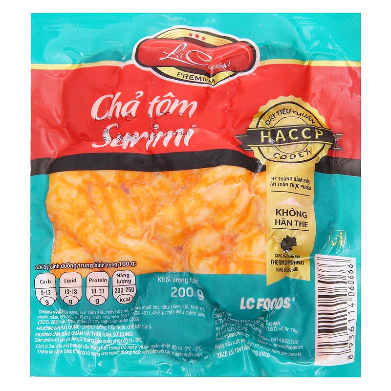 LC FOODS 새우어묵 200G