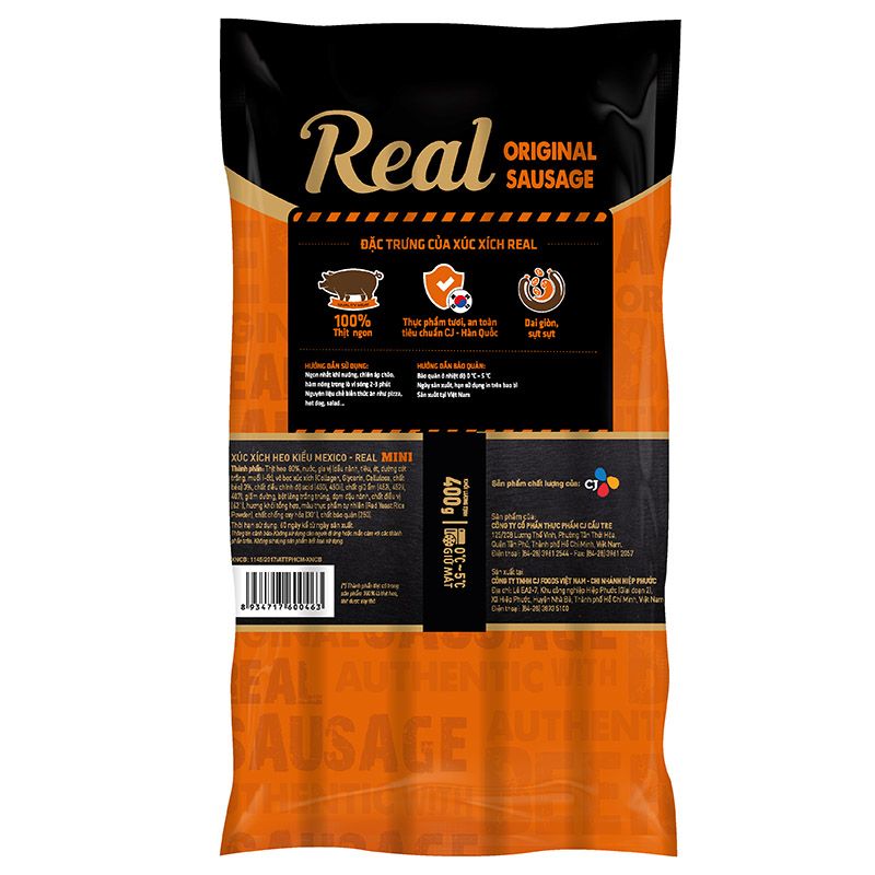 Cau tre Real 멕시코 미니 소시지 400G
