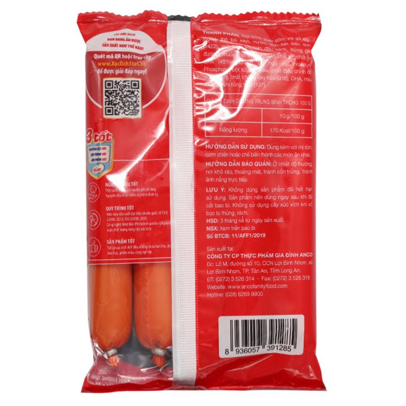 XXDD BO HAM ANCO 175G