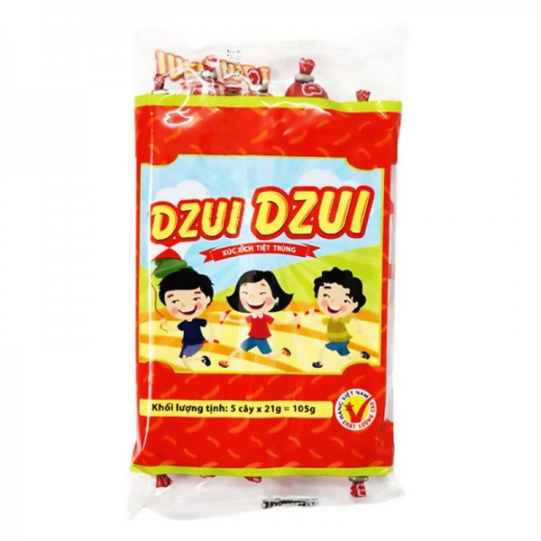 Dzui Dzui Vissan 소시지 21G (5개)